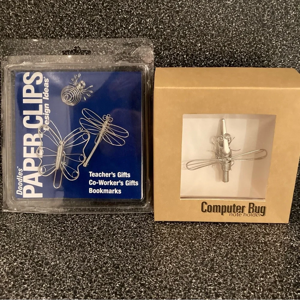 NIP ‘Design Ideas’ Unique Gifts: Paper Holders, Paper Clips (Teacher, Co Worker)